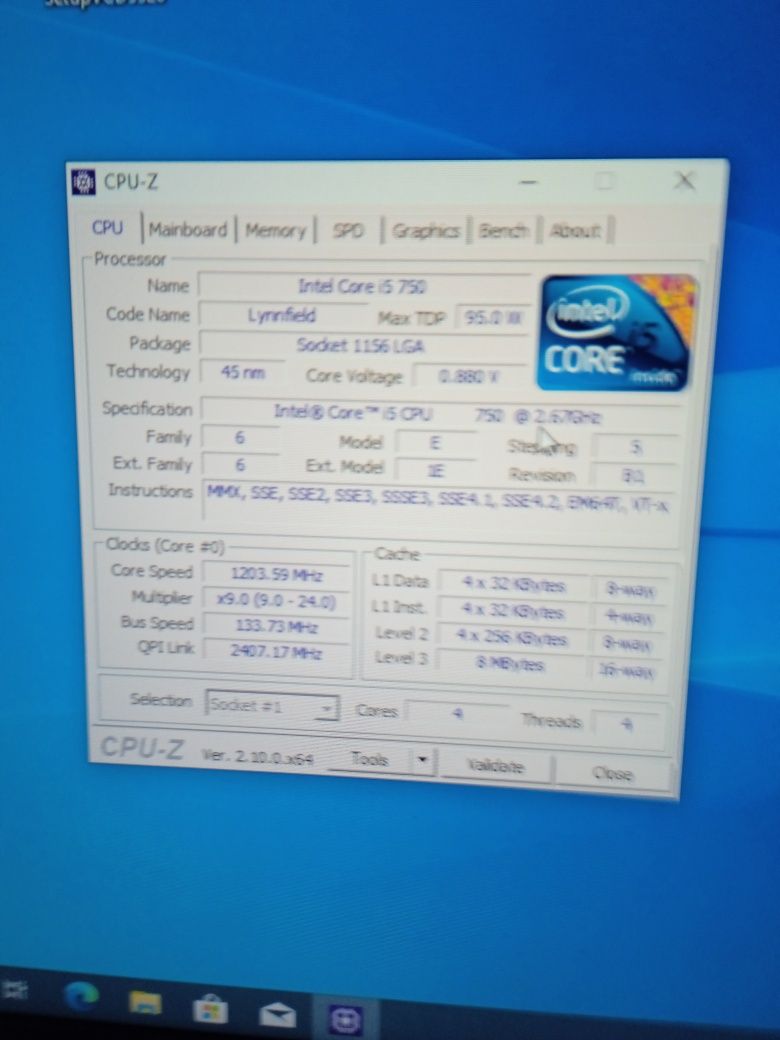 Asus P7P55D-LE + Intel Core i5-750 2.66Ghz