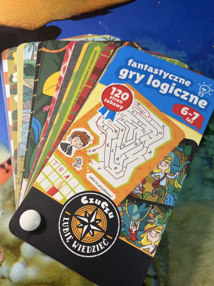 Zestaw Quizy edukacyjne i gry logiczne dla dzieci wiek 6-9