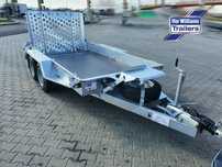 Ifor Williams GH106  IFOR WILLIAMS GH106 BT 3500 DMC - przyczepa pokazowa pod minikoparkę