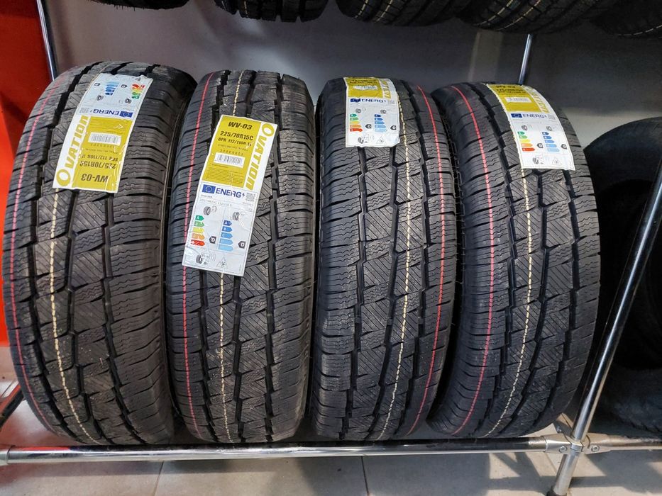 Зимні шини 225/70r15c Ovation 25 рік