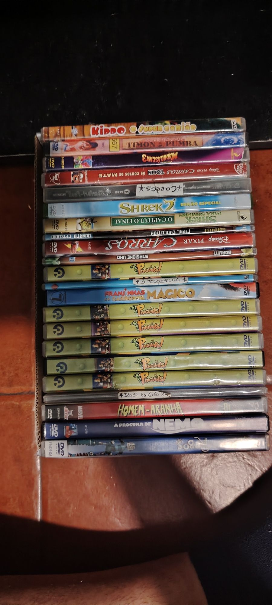 Filmes DVDs cada 1.  5€