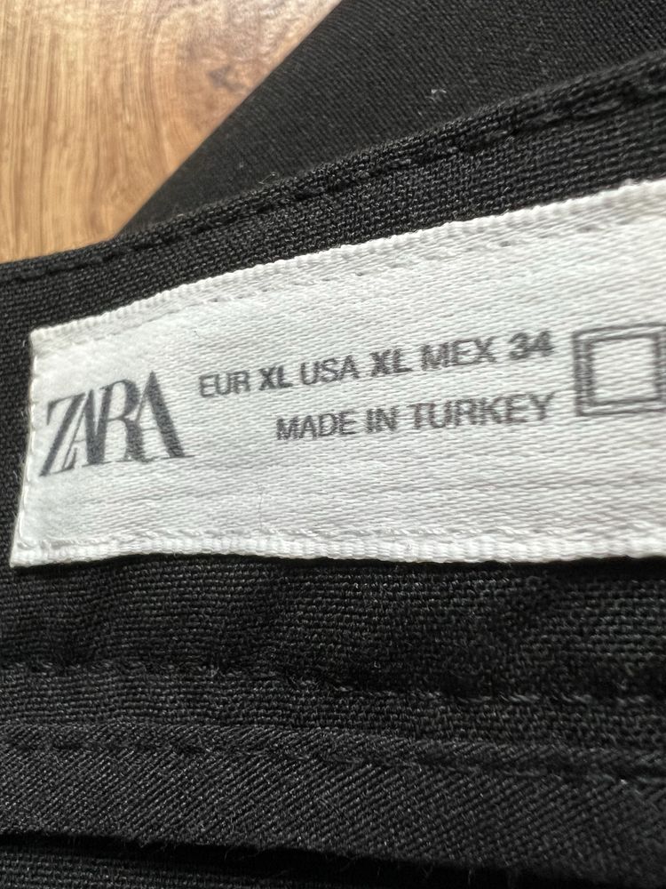 Spodnei czarne Zara