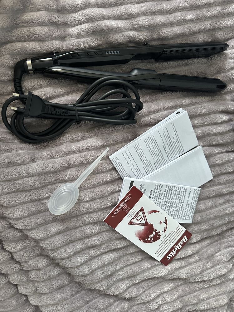Утюжок/ Випрямляч для волосся паровий babyliss/ плойка для волос