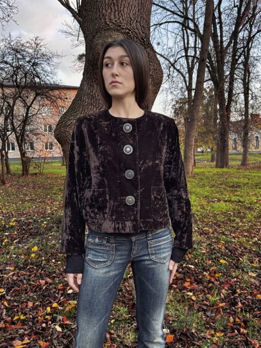 велюровий піджак