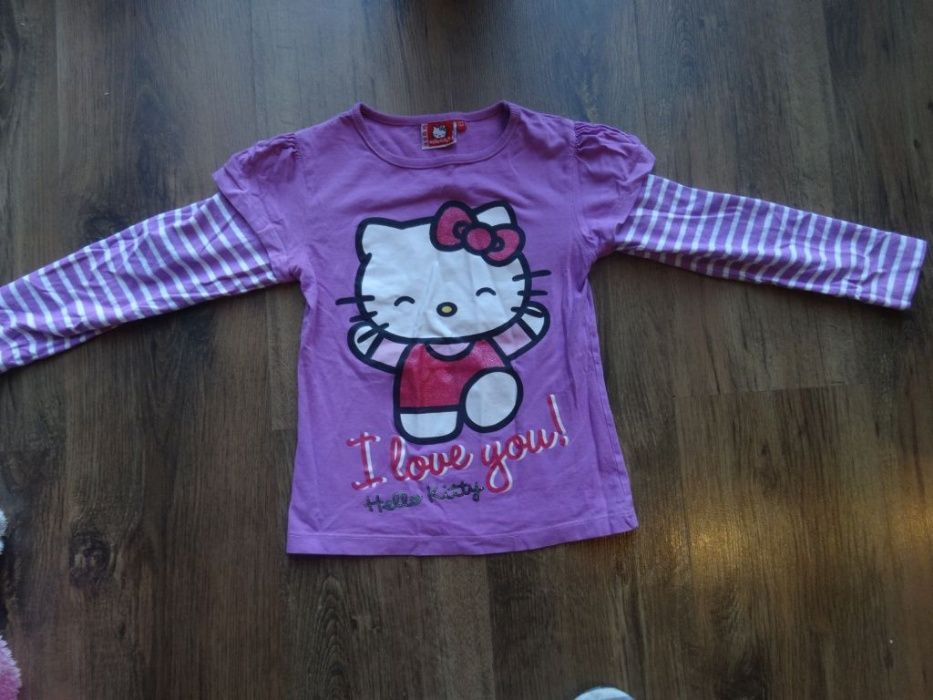 bluzka dlugi rekaw hello kitty
