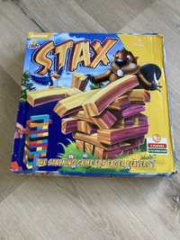 Gra „Stax” (kolorowa jenga dla dzieci)