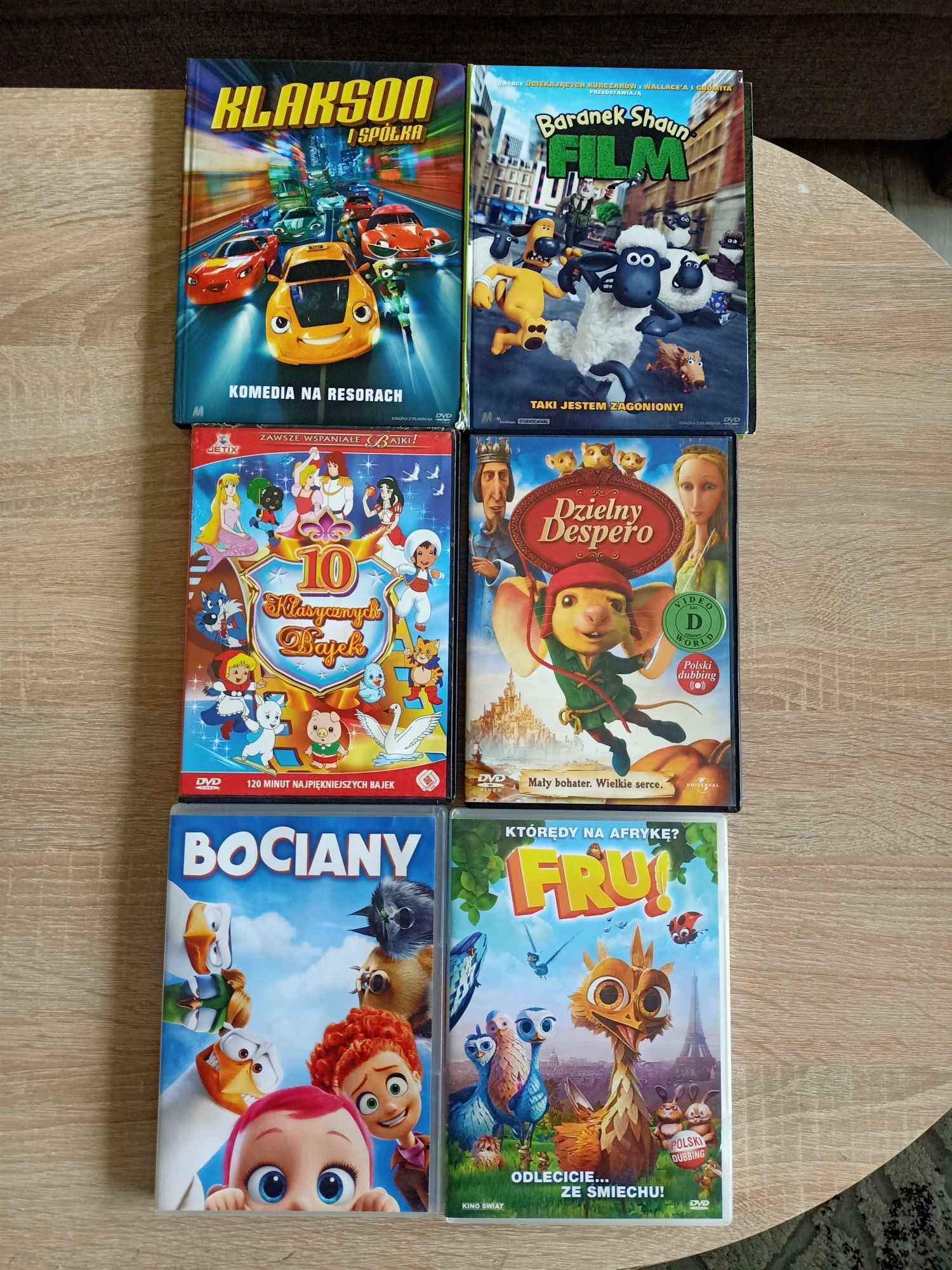 Bajki na płytach DVD