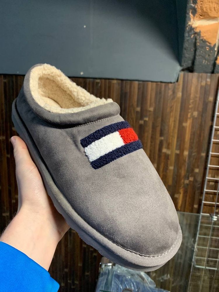 Tommy Hilfiger sport casual тапочки утеплені домашні luxury оригінал