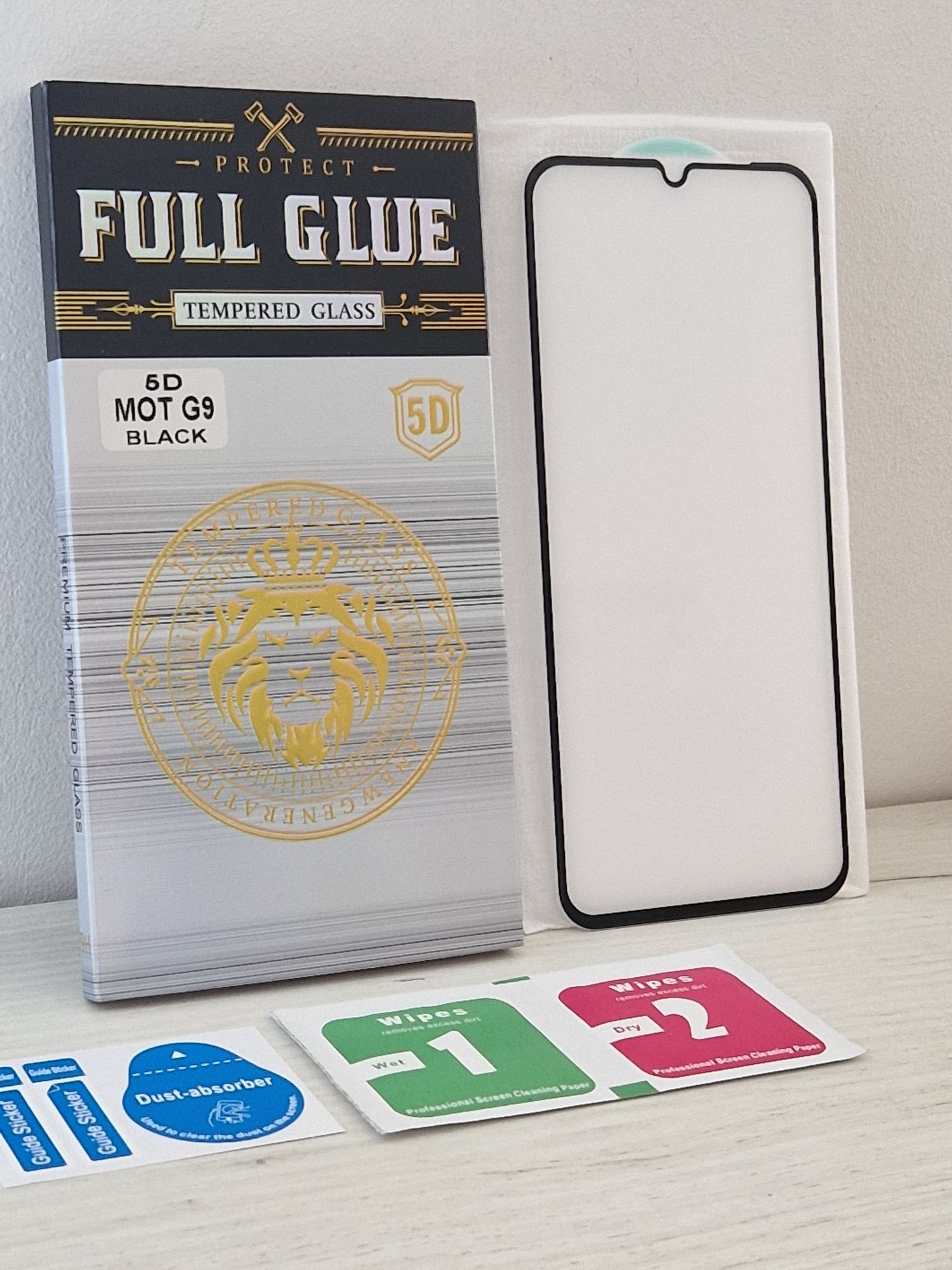 Hartowane szkło HARD Full Glue 5D do MOTOROLA MOTO G9/G9 PLAY