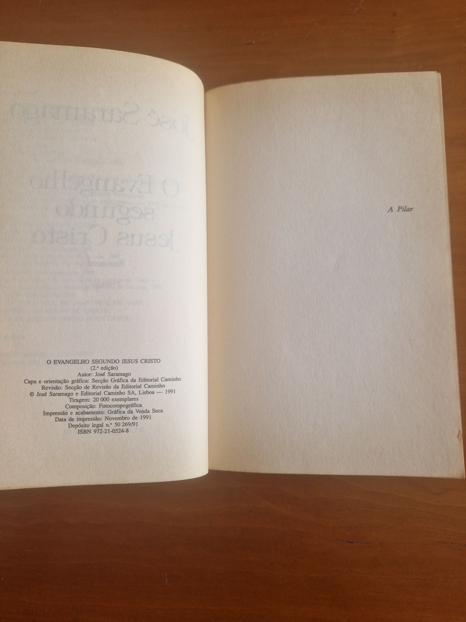 Romance "Evangelho segundo Jesus Cristo",  José Saramago