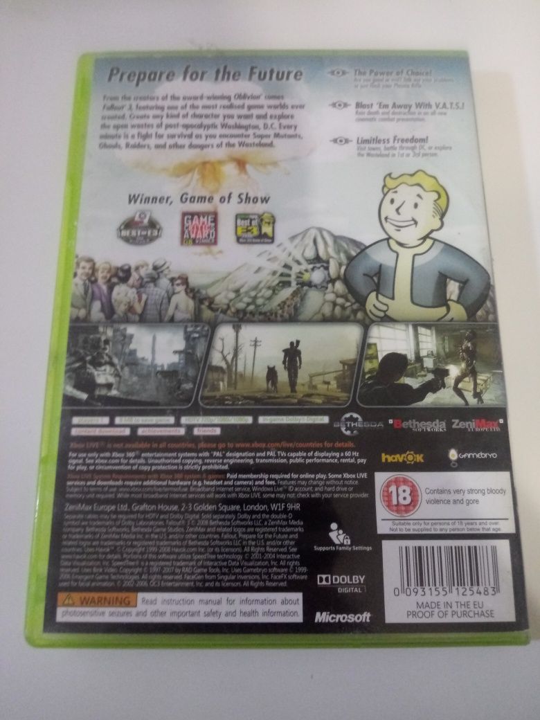 Fallout 3 Xbox 360