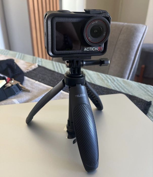 Штатив тринога TELESIN для екшн камер GoPro, Xiaomi, Sony, SJсam та ін