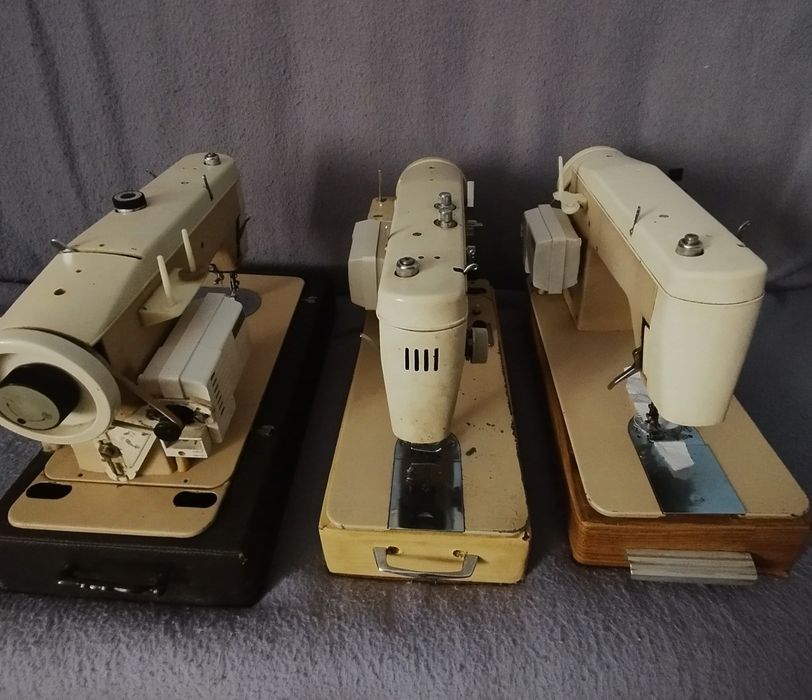 Stare maszyny do szycia, PRL, Łucznik 438,466,468