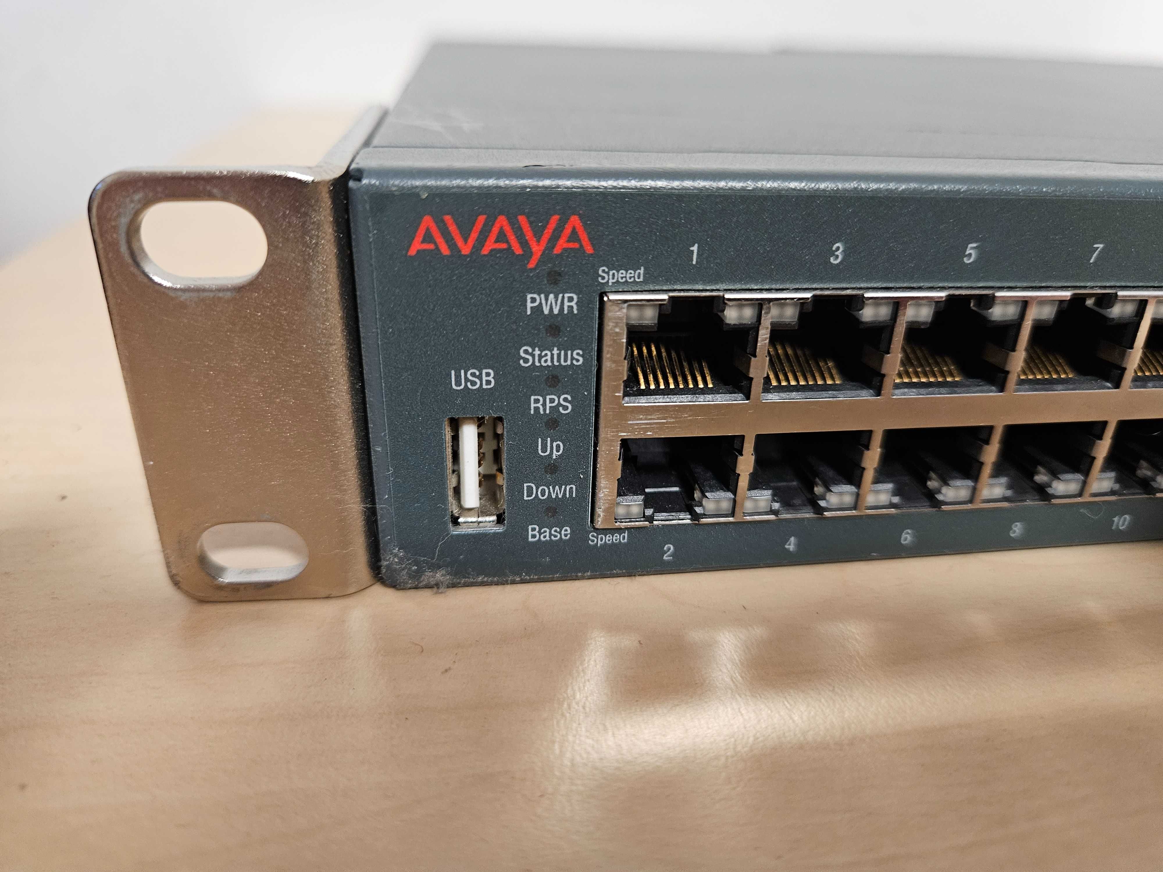 AVAYA 4850 GTS switch zarządzalny 48 portów Gigabit SFP+x2 SFPx2 1U