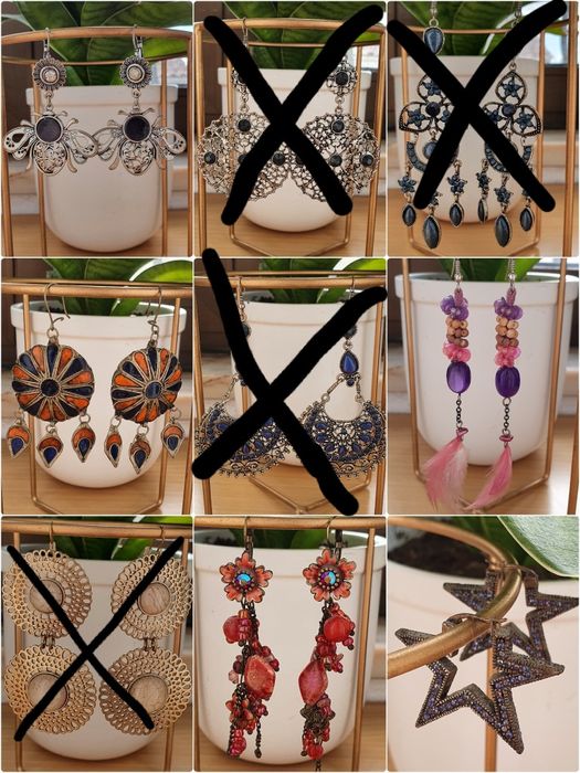 Brincos Variados