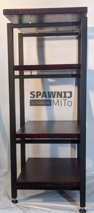 Stelaż HiFi, stolik antywibracyjny, stoliki Loft, Regał, półka Rtv
