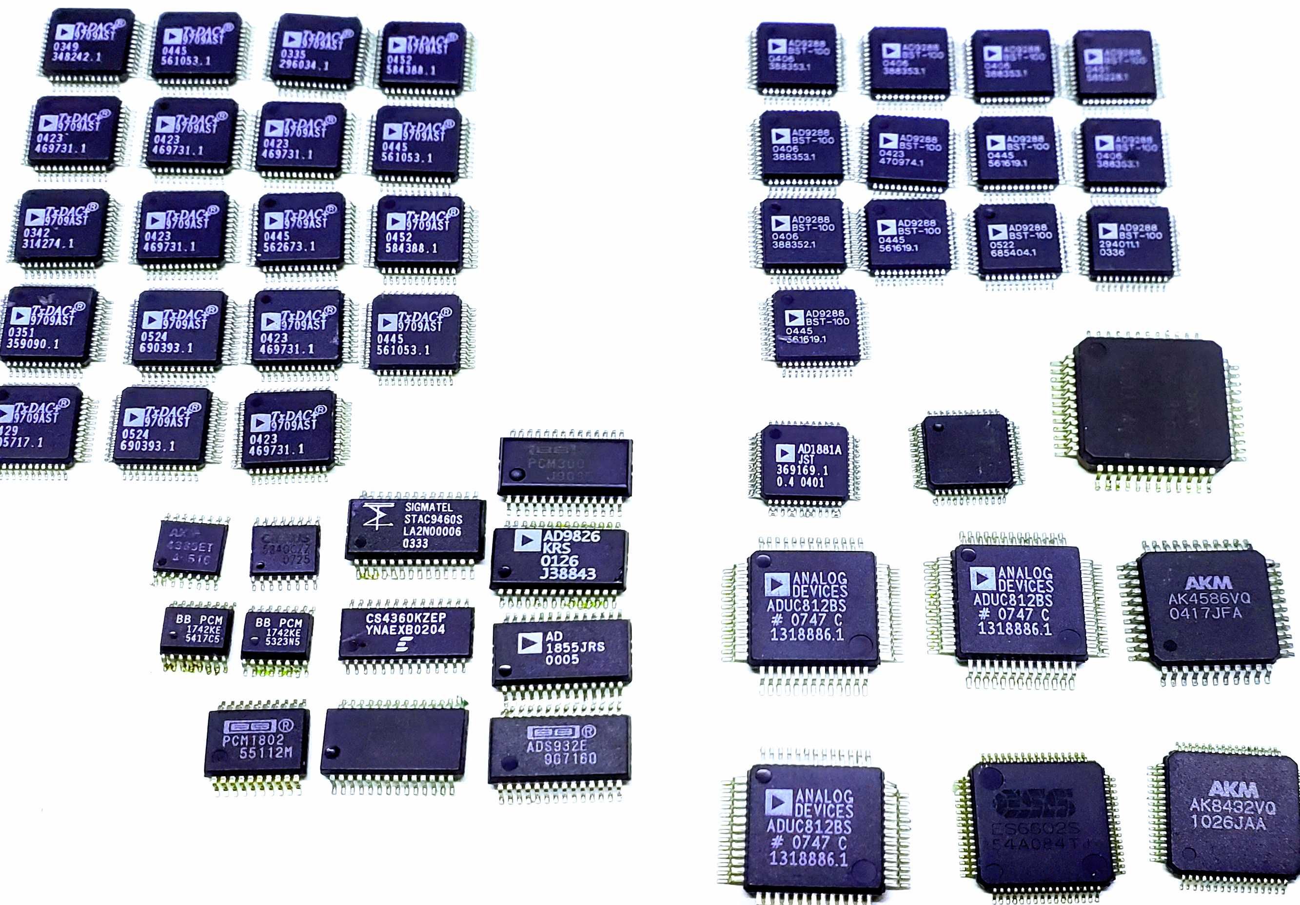 DAC, ADC микросхемы.