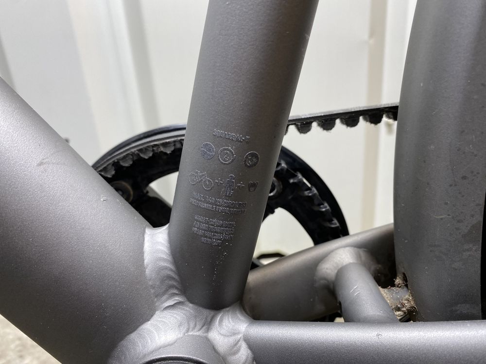 Міський XL на ремні carbon Ghost Square Urban Essential AL U 2021