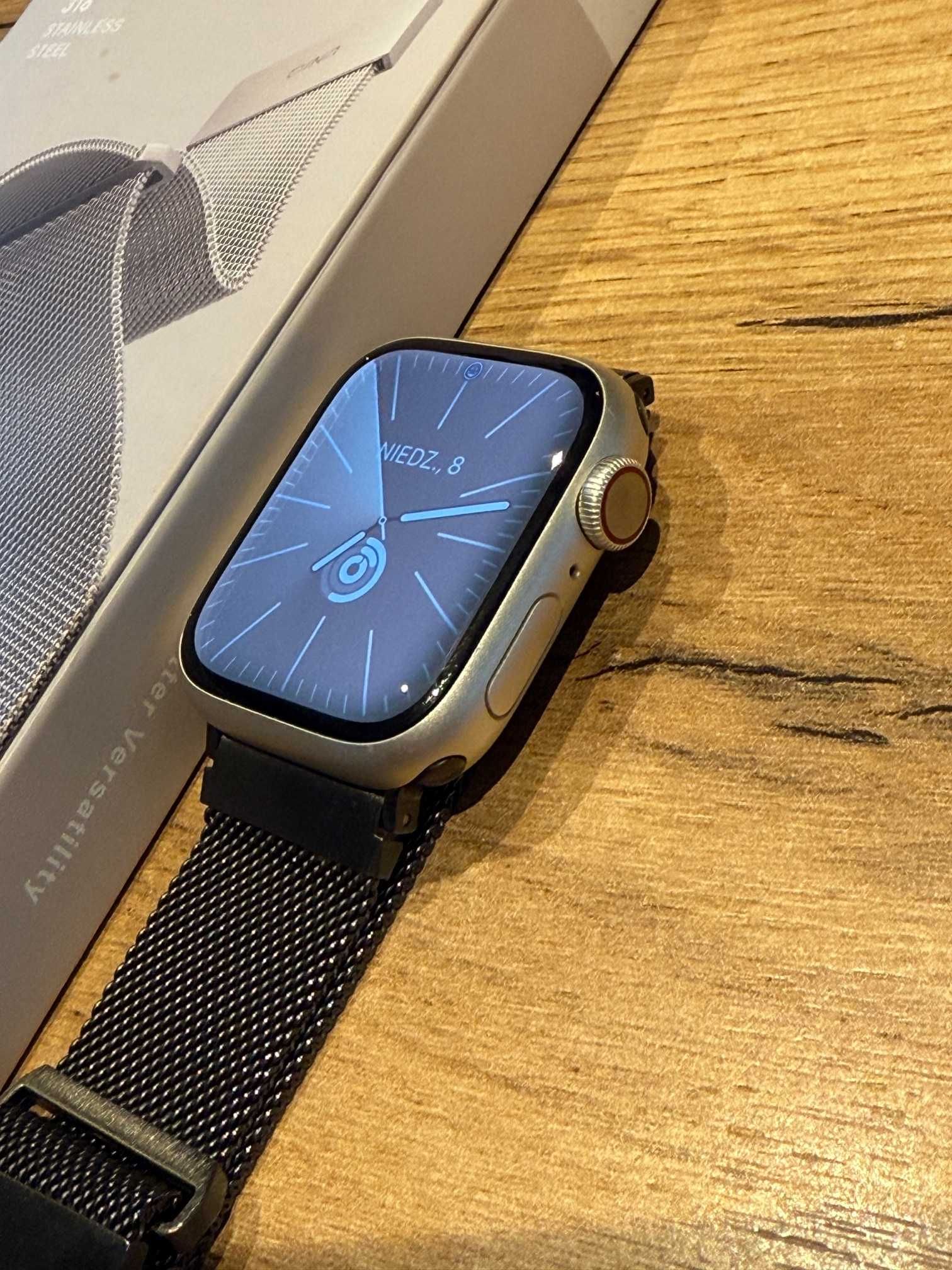 Apple Watch 7 LTE 41 mm księżycowa poświata