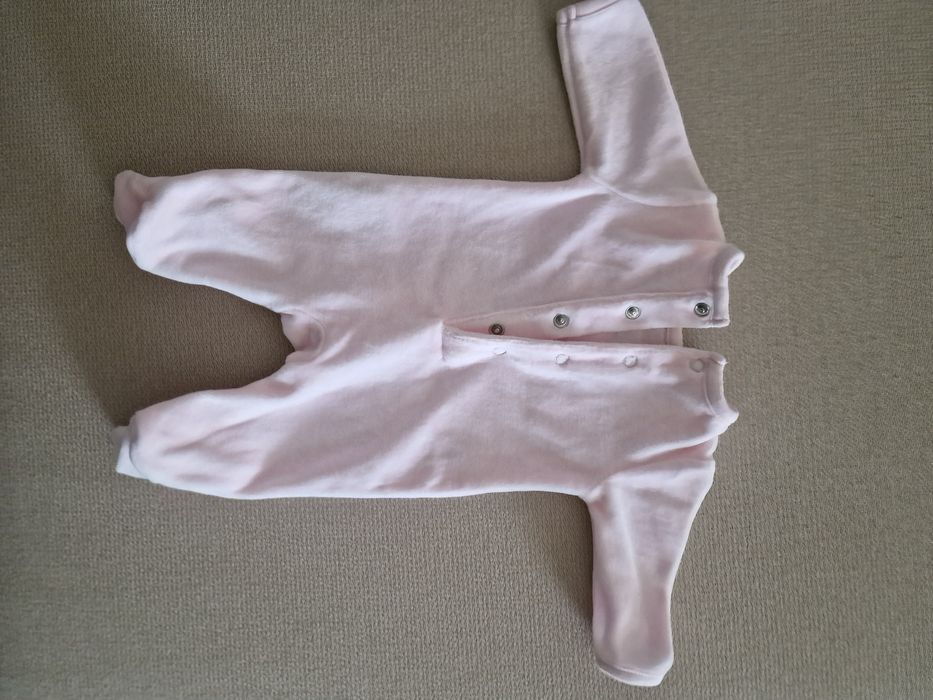 Babygrow Cotton Juice rosa menina 44 cm