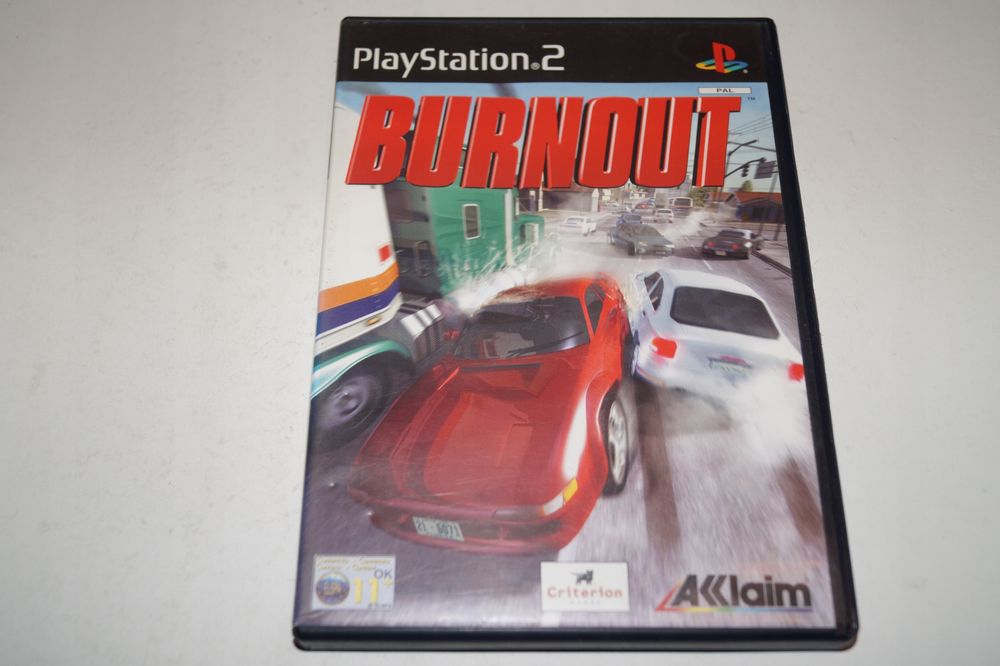 Burnout Playstation 2 (Ps2) Pudełkowa