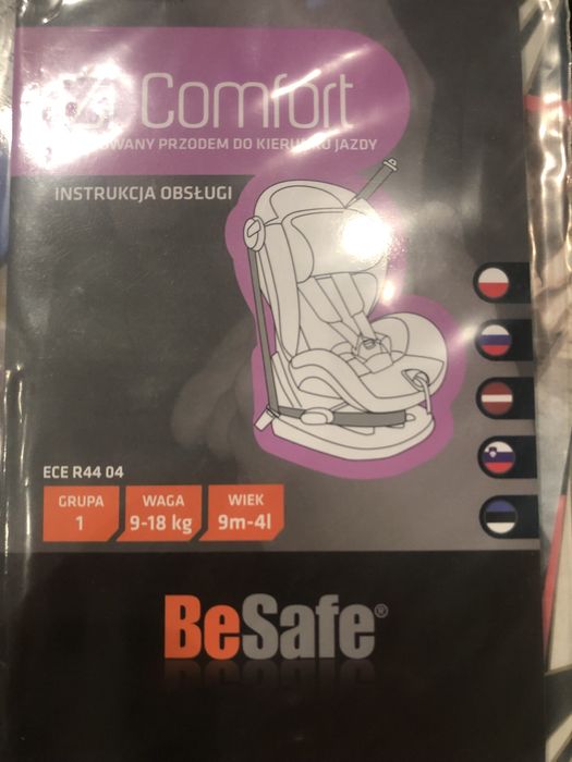 Sprzedam fotelik samochodowy BeSafe iZi Comfort X3