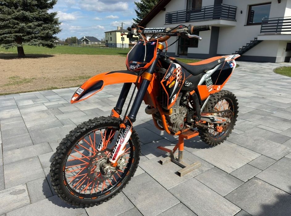 KTM SXF 450 Akropovic 2010r mało używany, po serwisie