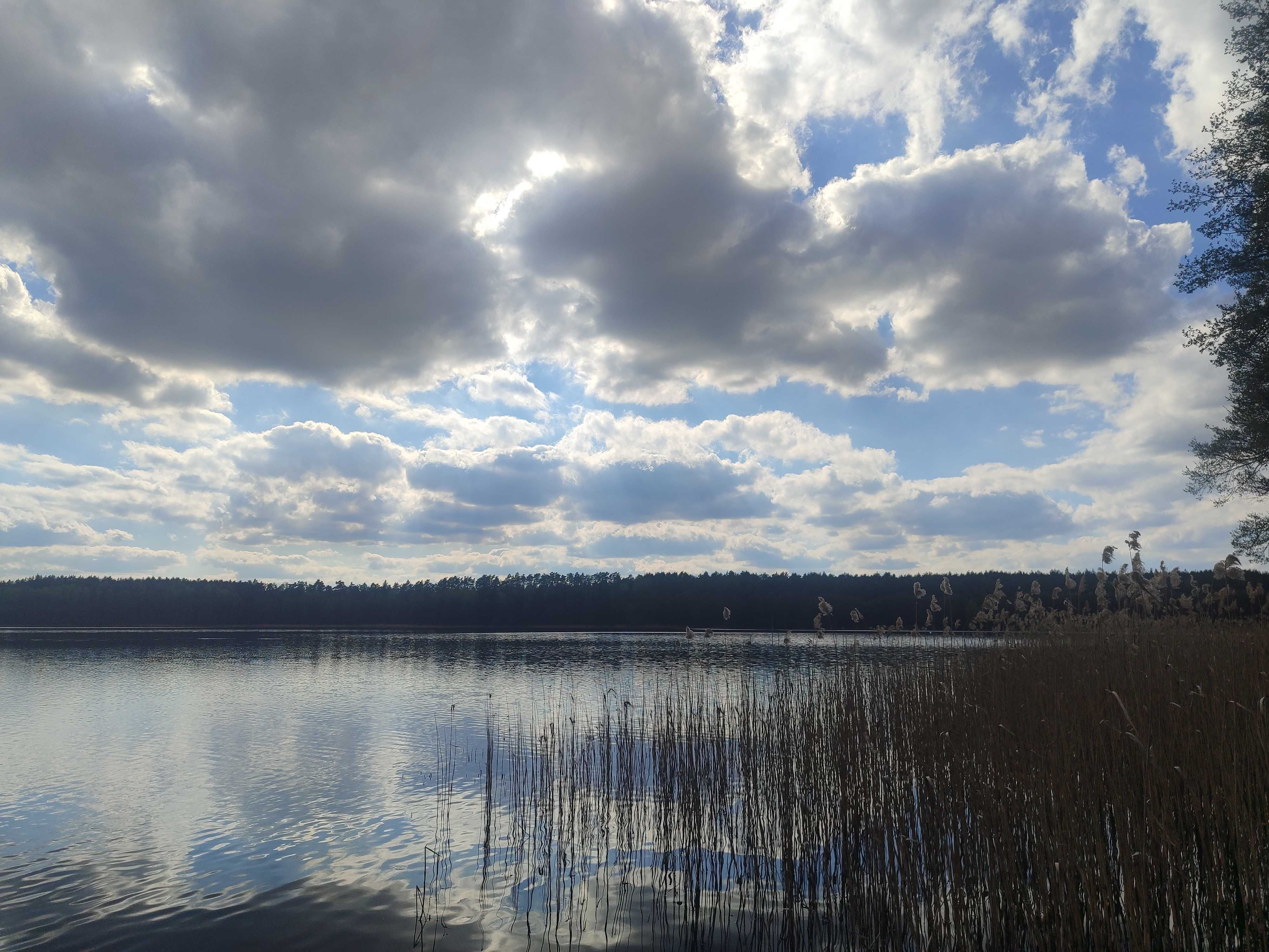 DZIAŁKA BUDOWLANA NAD JEZIOREM Dołgie, k. Szczecinka; media, ogrodzona