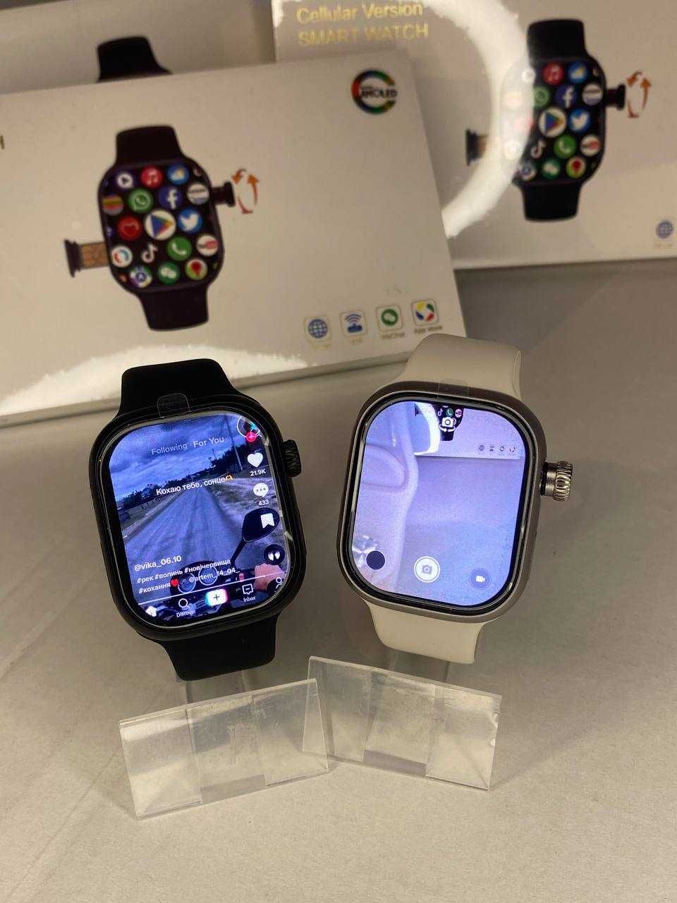 Уценка! Часы с сим картой на Андроид Smart watch 4g Android GPS Google