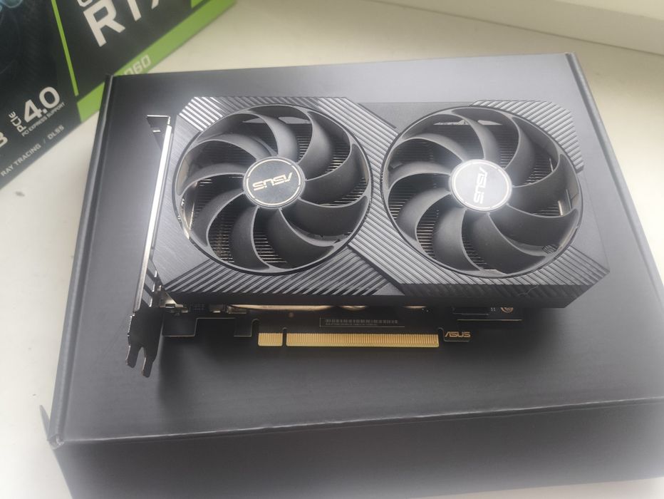 Відеокарта Rtx 3060 Asus dual 8GB