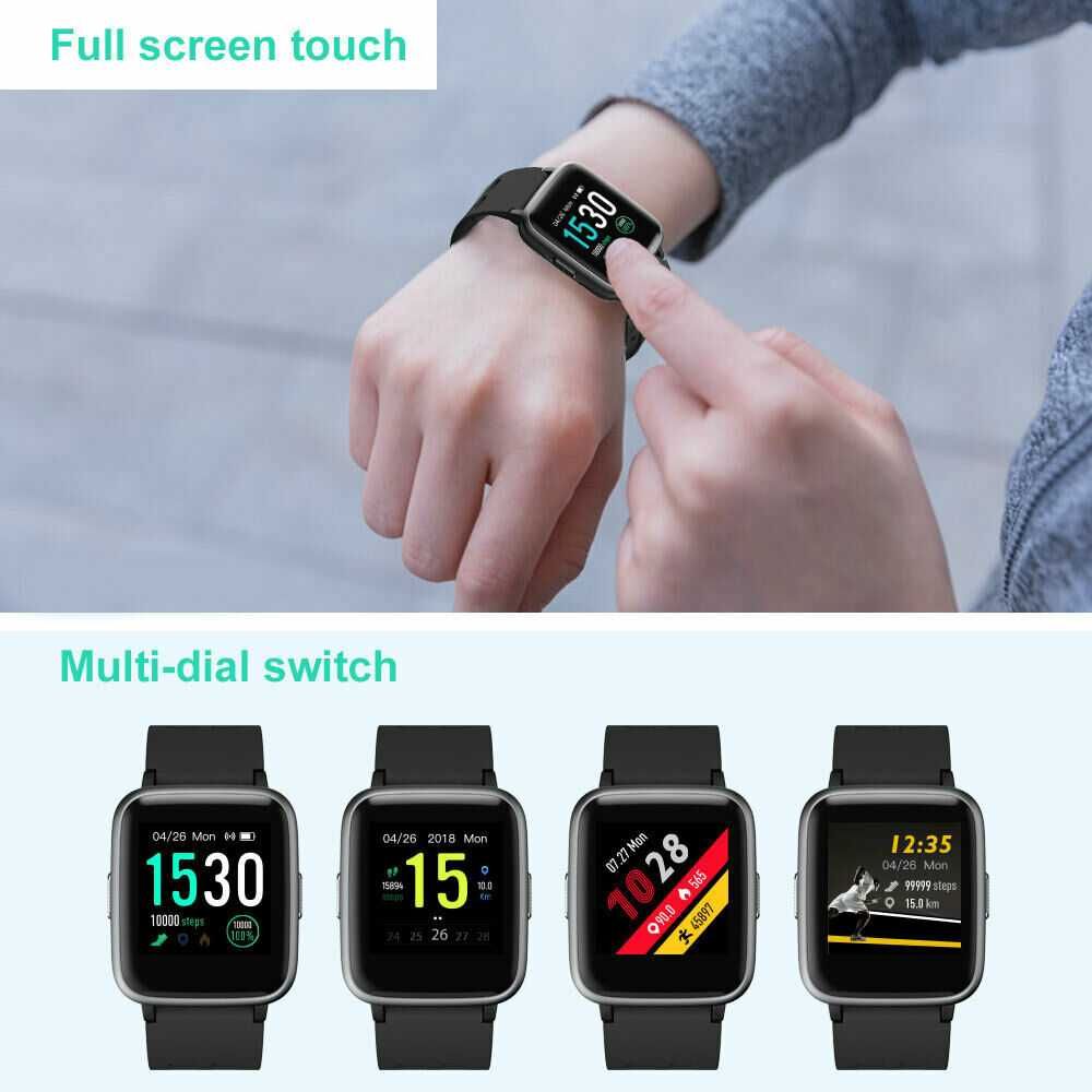 Yamay SW020 Smartwatch Tętno ciśnienie owulacja kroki dystans
IP68