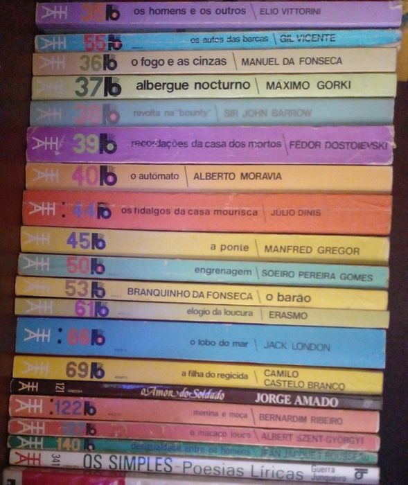 48 Livros de BOLSO Europa América (48Euros)