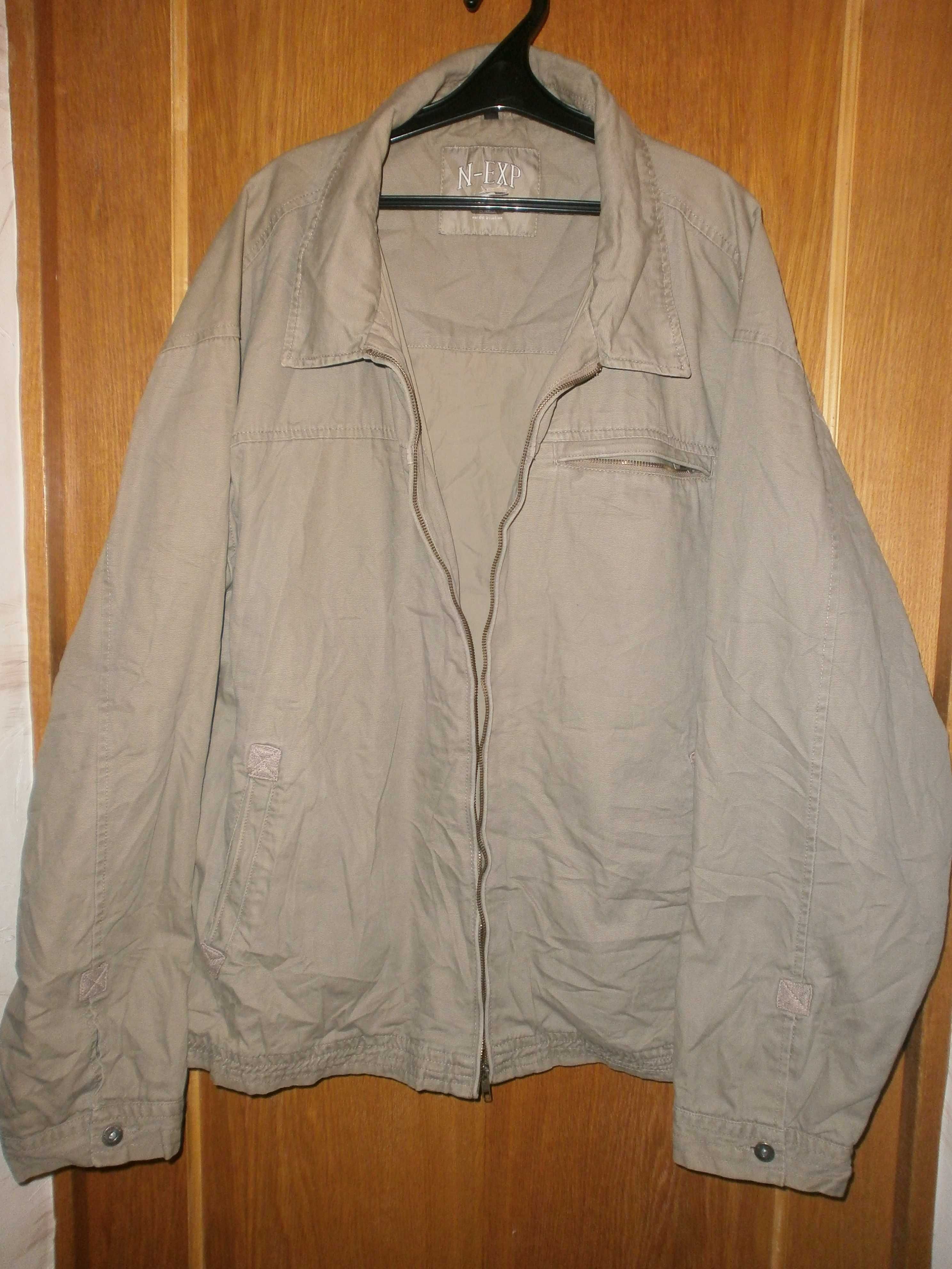 Большой размер. Куртка Angelo Litrico, хаки, р. 4XL, наш 70. ПОГ-80 см