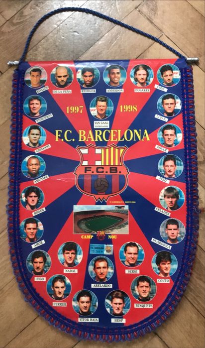 Proporczyk Barcelona 97/98 Oryginał