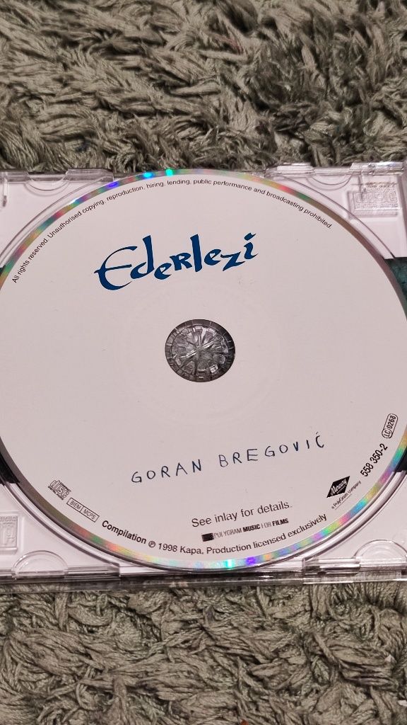 Goran Bregović EDERLEZI płyta CD z autografem
