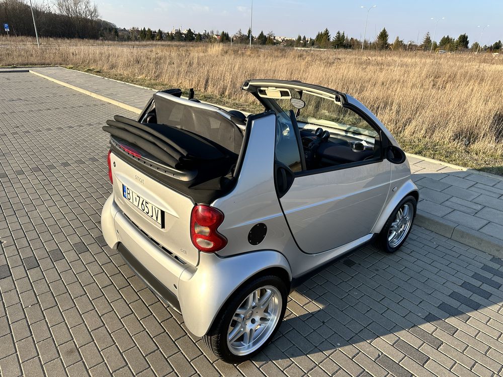 Smart Fortwo  450 cabrio cdi 57KM Brabus, android. Warty uwagi!