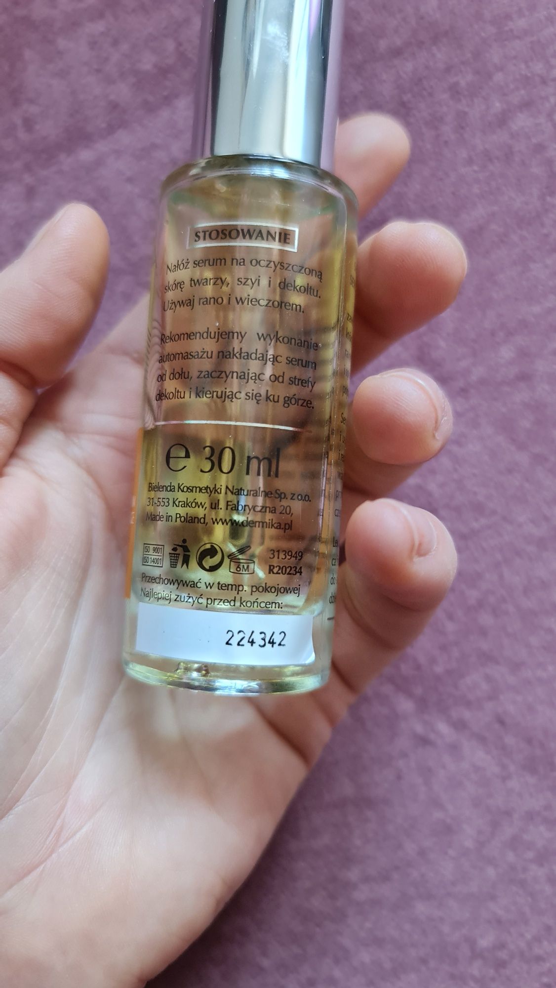 Dermika skoncentrowane serum rozświetlające Anti-Age