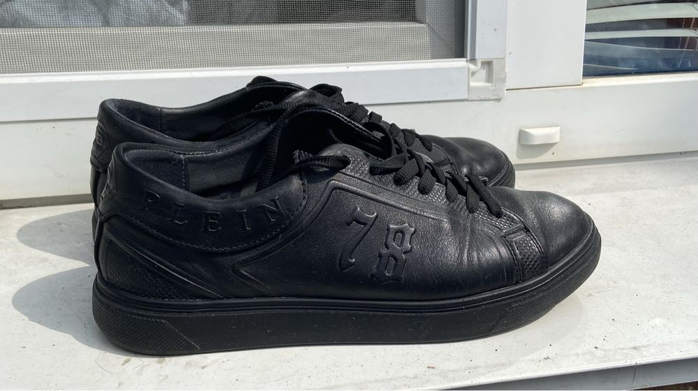 Кроссовки мужские кожаные Philipp Plein