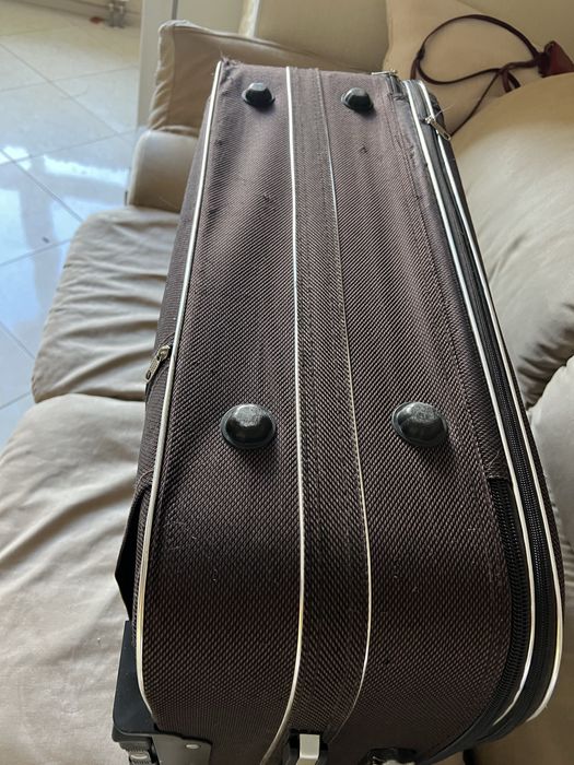 Чемодан коричневый валіза бу 1 шт