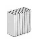 10x MAGNES NEODYMOWY Płytkowy Mocny Zestaw Magnesy 10x5x2 mm