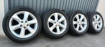 Koła Felgi Aluminiowe NISSAN JUKE DACIA DUSTER 215/55/17 6mm 5x114,3