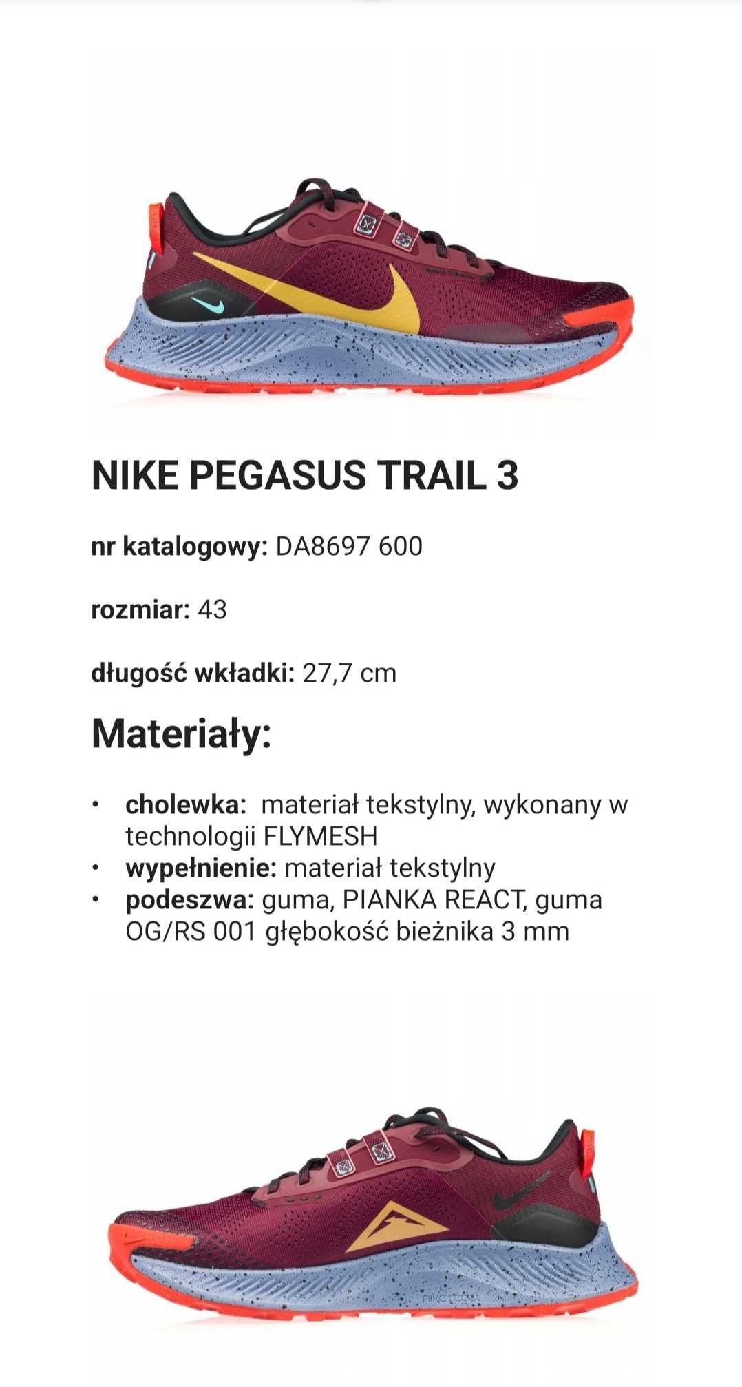 NIKE pegasus trail 3