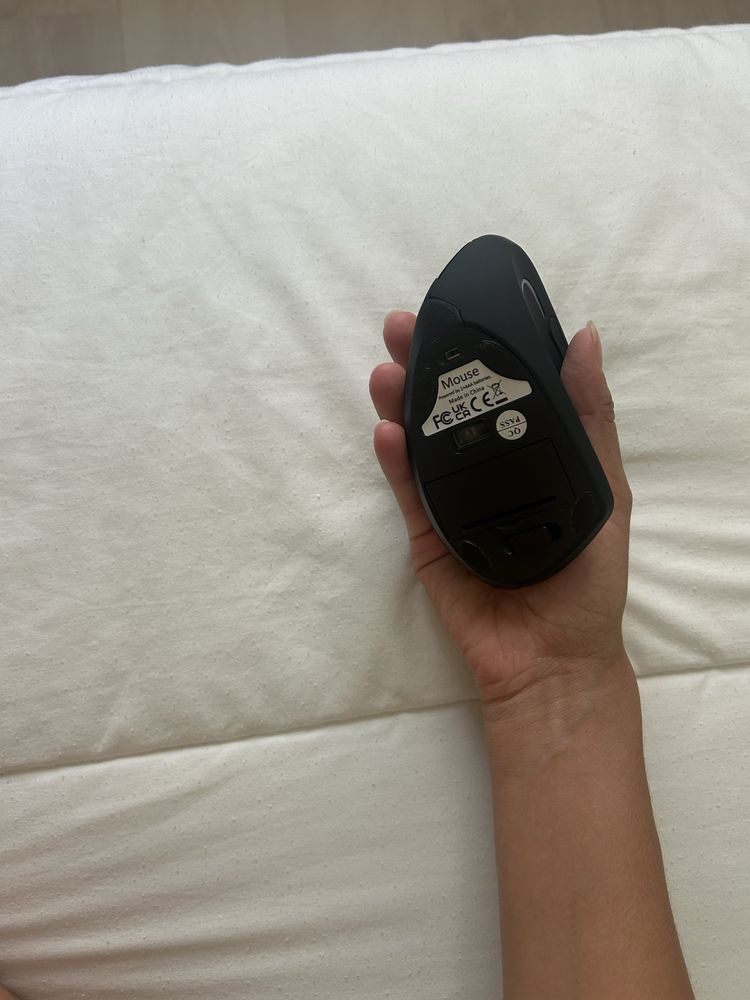 Rato ergonomico sem fios