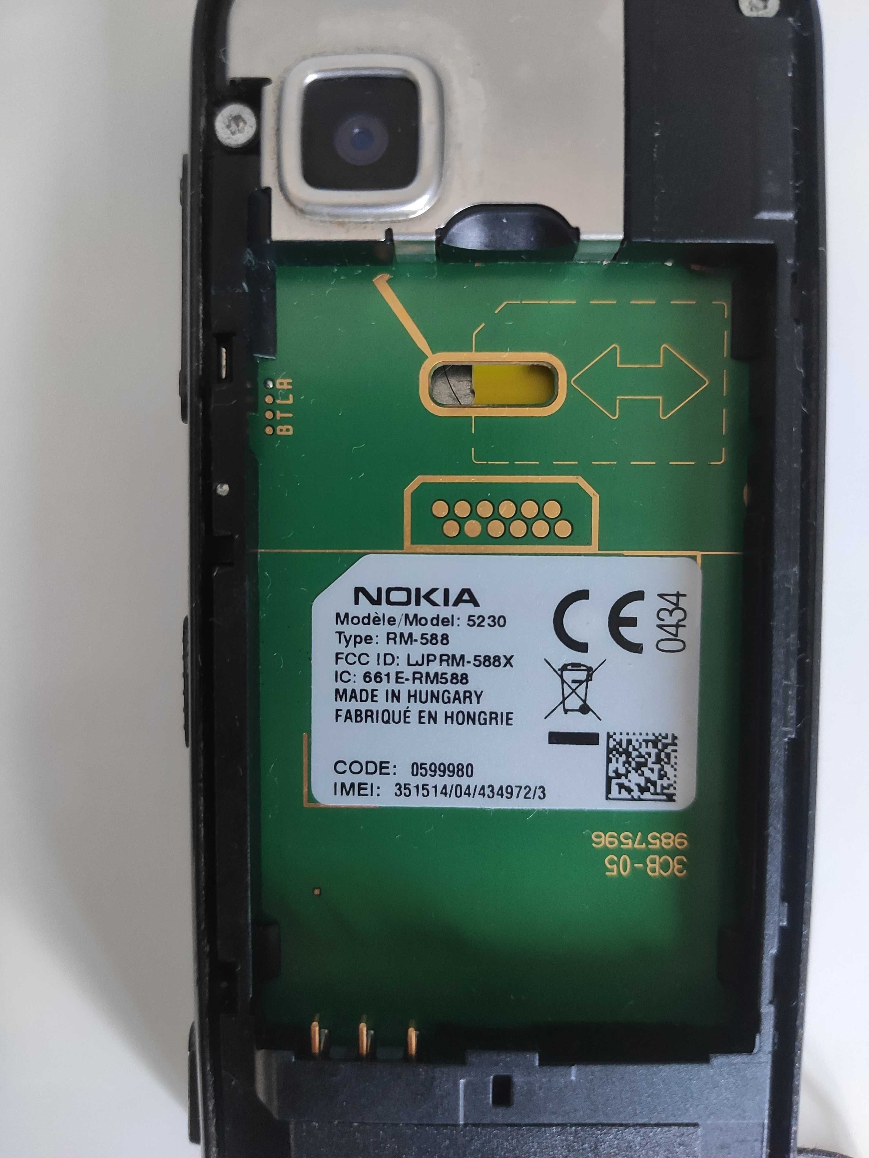 Telemóvel Nokia 5230 | RetroTech | Colecionador | Vintage | Clássicoc