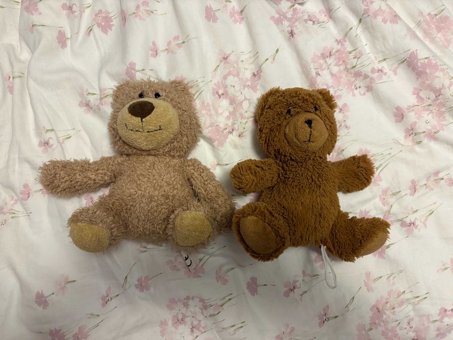 Pluszowe zabawki dwa misie stan bardzo dobry