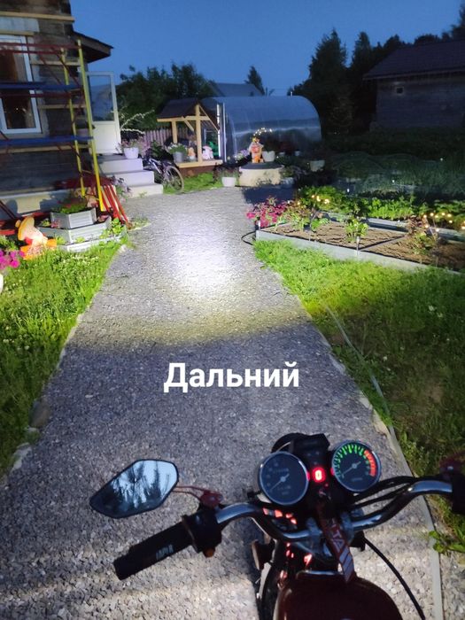 Led фара на Альфу, дельту в металевому корпусі