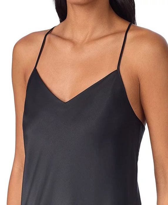 Ralph Lauren Satin V-Neck Sleeveless Maxi Gown. Платье-сорочка р М