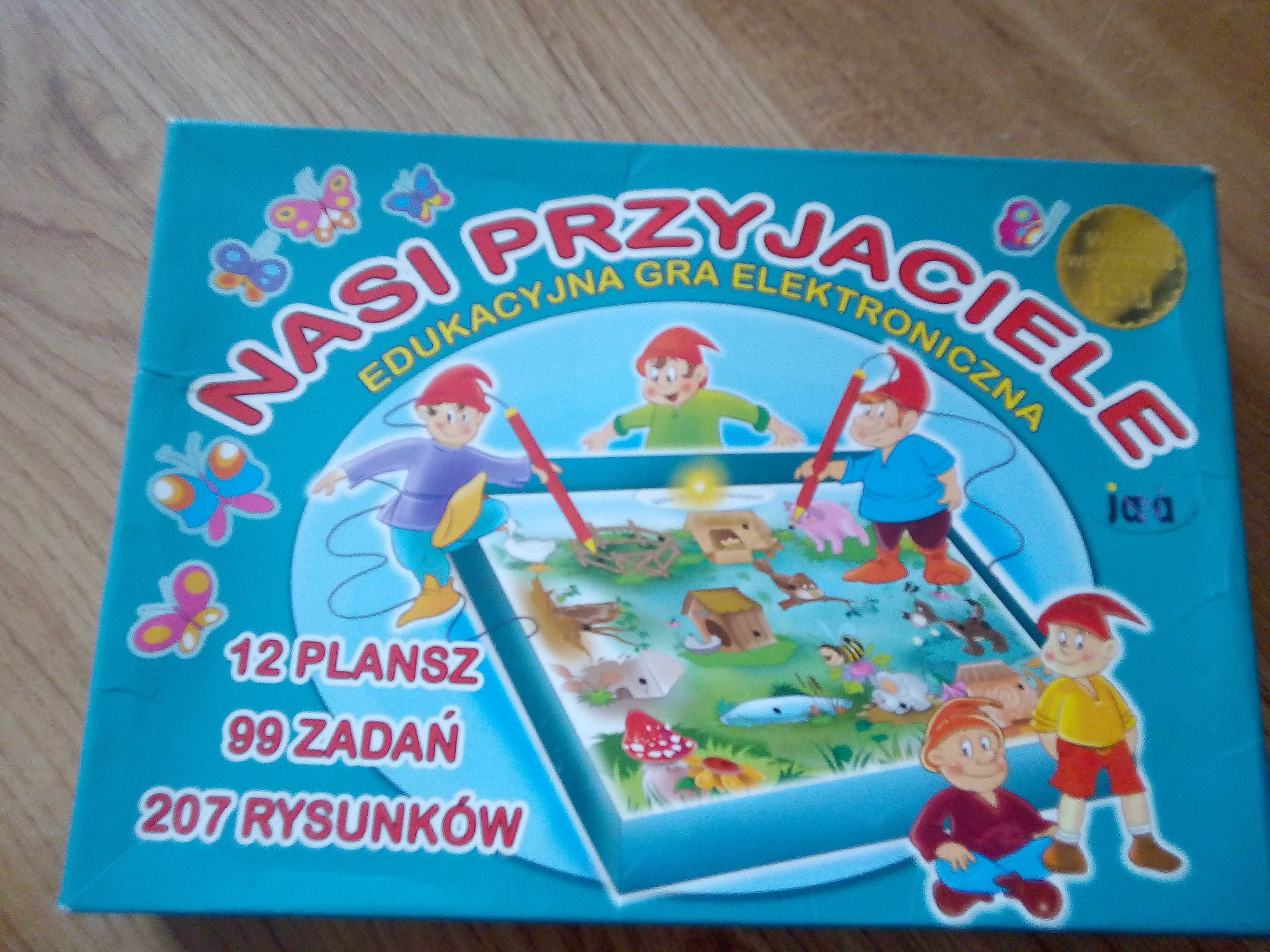 Zestaw puzzli i gier dla dzieci