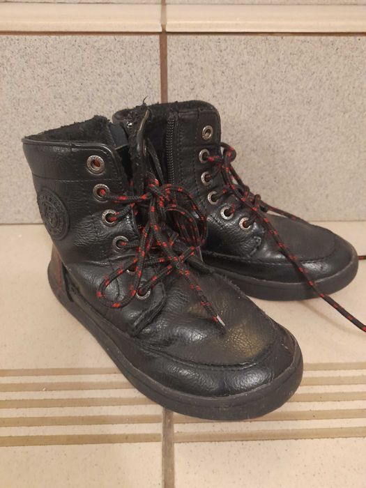 Buty buciki dla chłopca zimowe