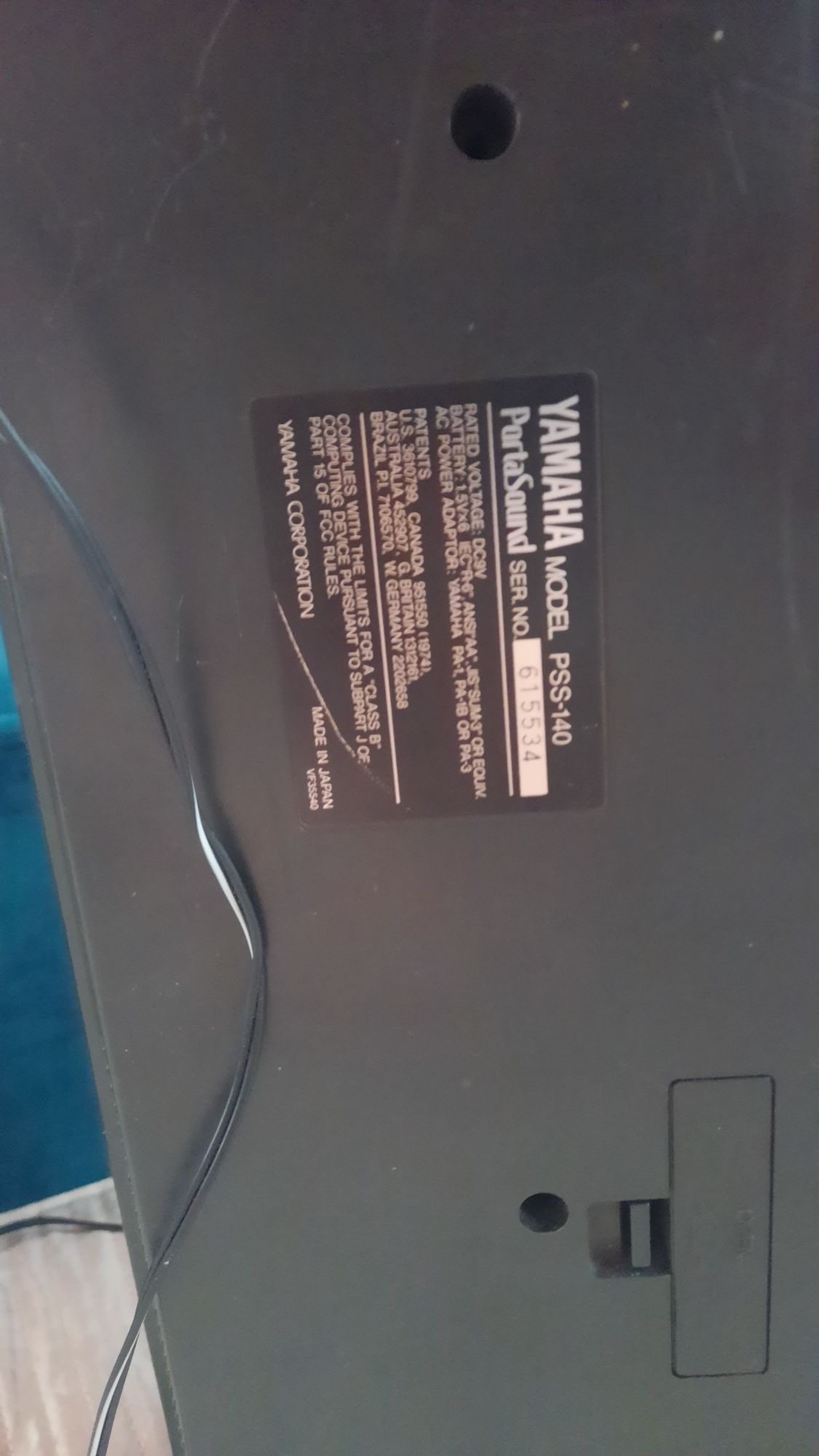 Синтезатор Yamaha portasaund pss-140